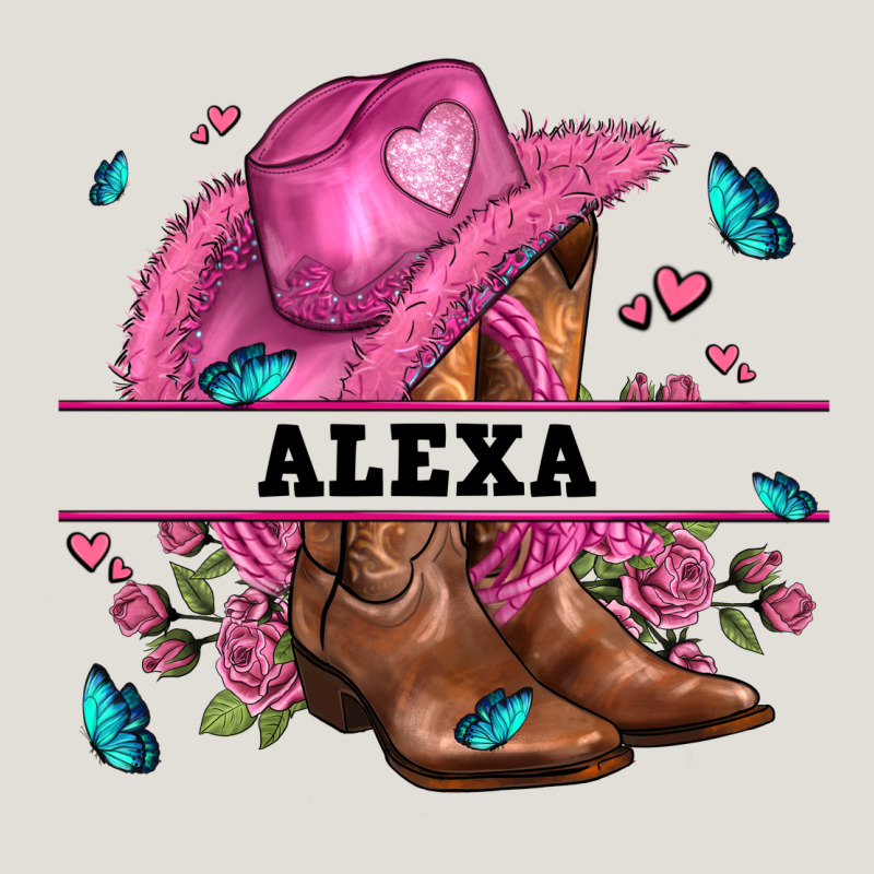 Pink Costom Name Cowgirl Hat And Roses Heavy Core Tee by AdoDesignShop | Teevron