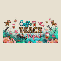 Coffe Teach Repeat Libbey Glass Urban Hoodie | Teevron