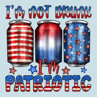 I'm Not Drunk I'm Patriotic Ladies Tee | Teevron