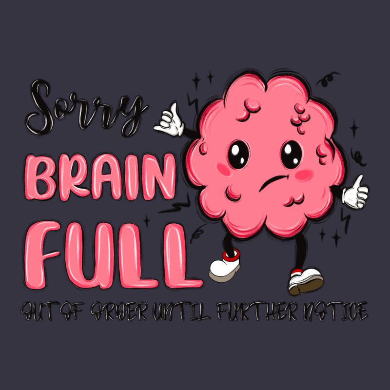 Sorry Brain Full Vintage Hoodie by MaliasSmallBusiness | Teevron