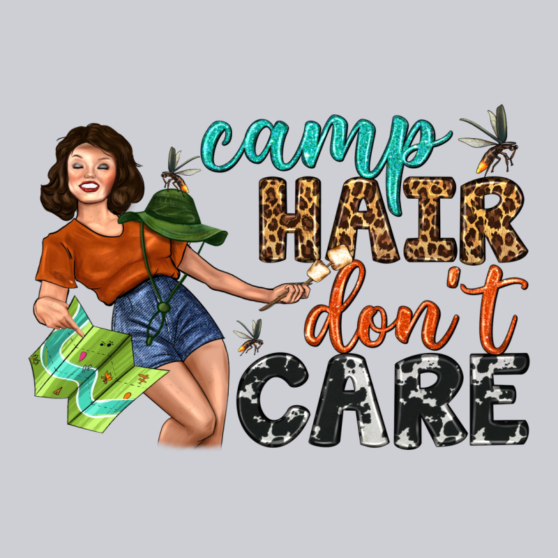 Camp Hair Don't Care Heavyweight Sweatshirt by BundleAndBundleShop | Teevron