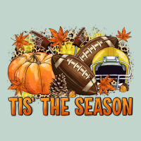 Tis' The Season Football Yellow Helmet Zipper Hoodie | Teevron