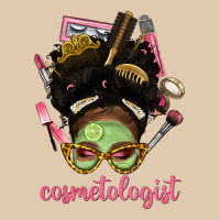 Afro Messy Bun Cosmetologist Heavyweight Sweatshirt | Teevron