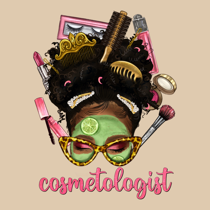 Afro Messy Bun Cosmetologist Heavyweight Sweatshirt by BundleAndBundleShop | Teevron