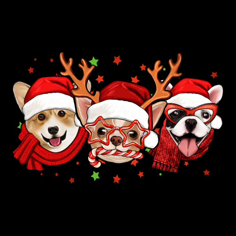 Christmas Dogs Corgi Chihuahua Frenchie Premium Tee by Jasminsmagicworld | Teevron
