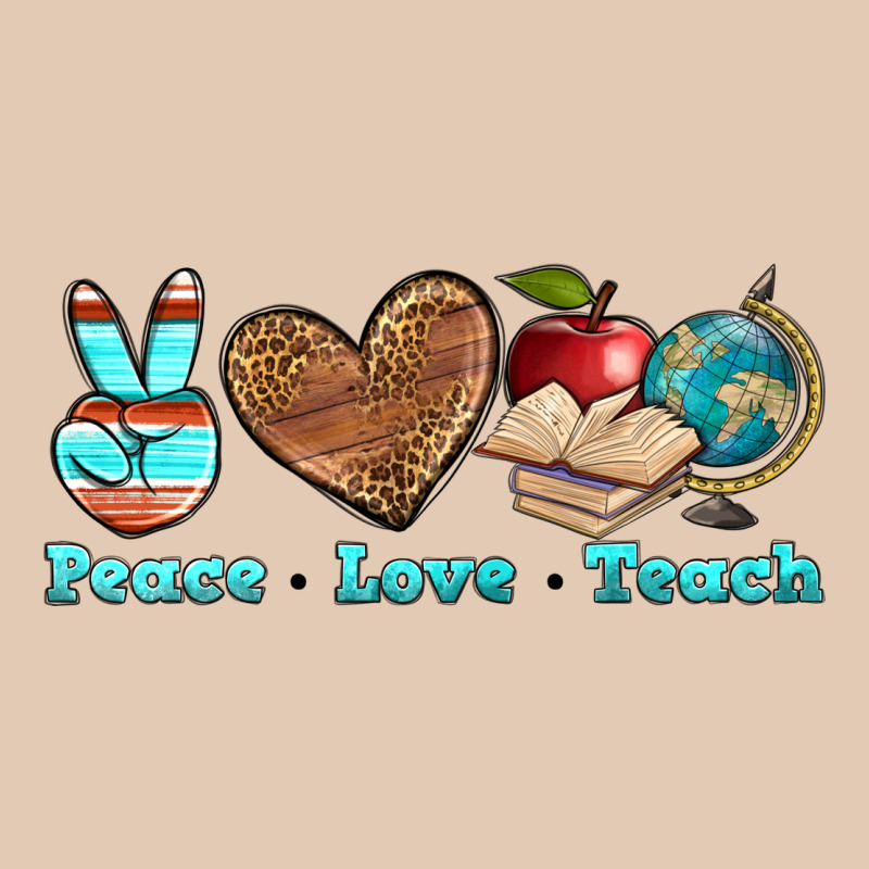 Peace Love Teach Urban Hoodie by BundleAndBundleShop | Teevron