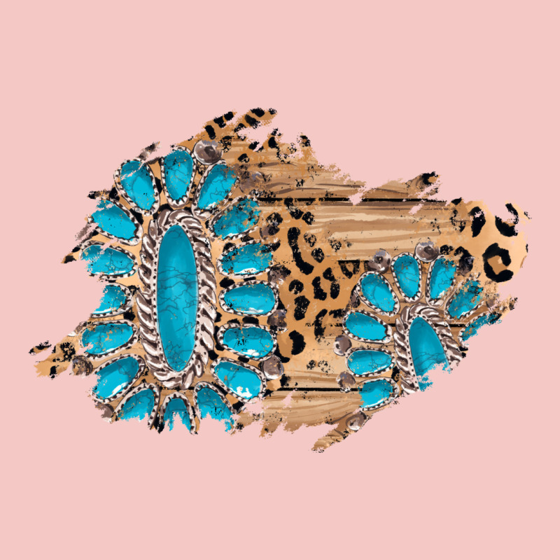 Gemstone Wood Leopard Patch Urban Heavy Tee by AdoDesignShop | Teevron