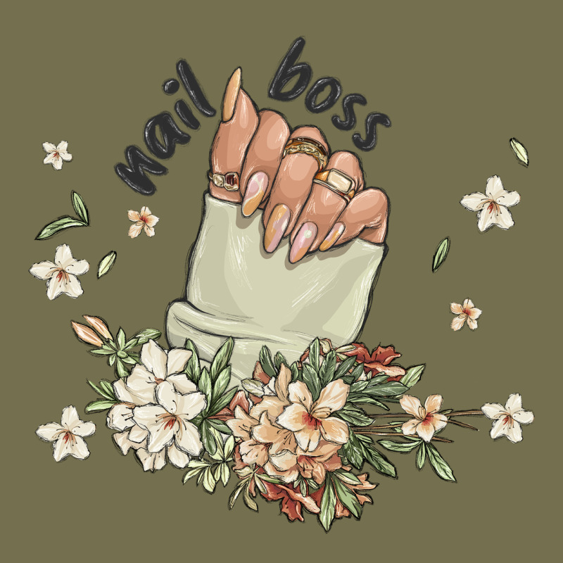 Nail Boss Vintage Hoodie by MaliasSmallBusiness | Teevron