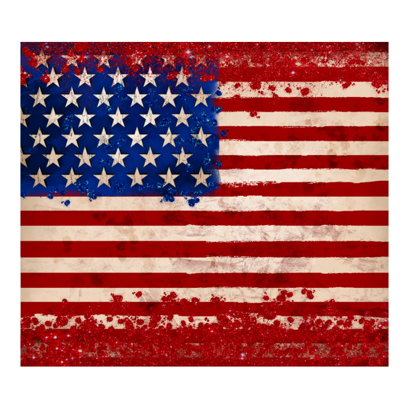American Flag Tumbler Premium Tee by JahusDesignShop | Teevron