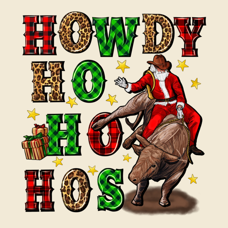 Howdy Ho Ho Hos Christmas Premium Hoodie by CowGirlArtShop | Teevron