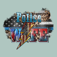 Police Wife Lightning Bolt 4th Of July Premium Sweatshirt | Teevron