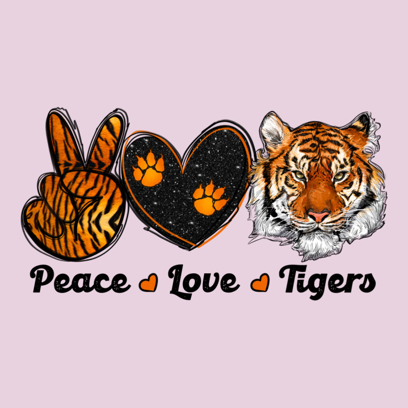 Peace Love Tigers Ladies Tee by RanaPortraitStore | Teevron