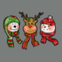Christmas Reindeer Polar Bear Snowman Premium Hoodie | Teevron
