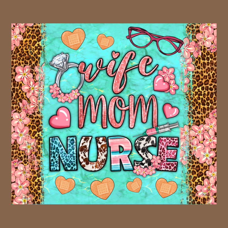 Wife Mom Nurse Tumbler Premium Tee by BundleAndBundleShop | Teevron
