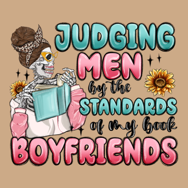 Judging Men By The Standards Of My Book Boyfriends Vintage Hoodie by MaliasSmallBusiness | Teevron