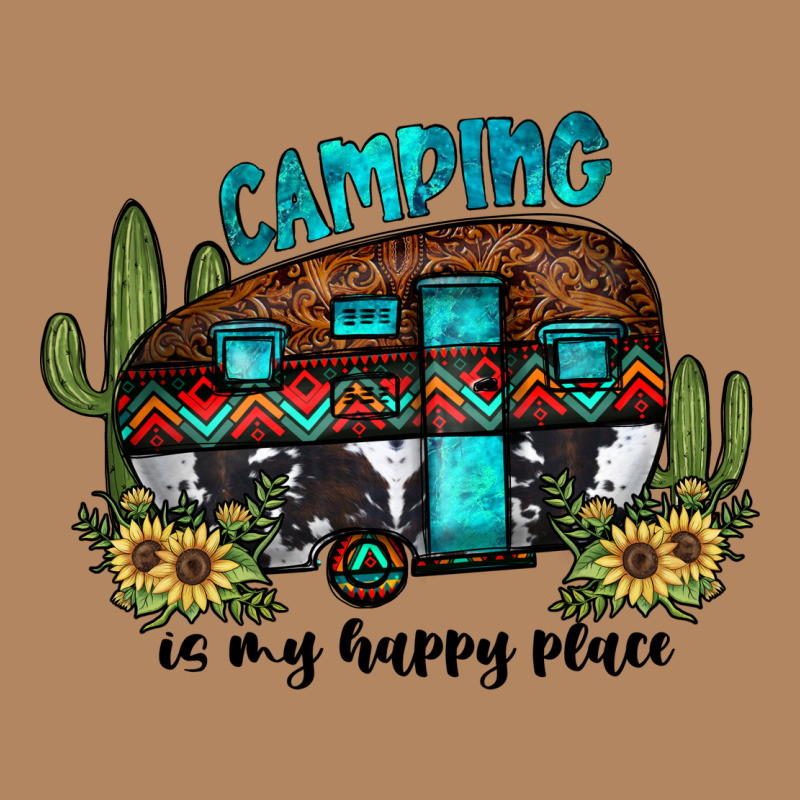 Camping Is My Happy Place2 Long Sleeve Tee by JahusDesignShop | Teevron