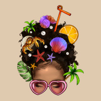 Beach Hair Afro Messy Bun Bbs Heavyweight Sweatshirt | Teevron