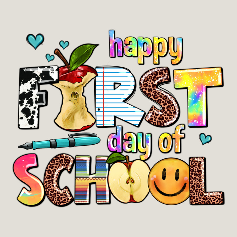 Happy First Day Of School Heavy Core Tee by AdoDesignShop | Teevron