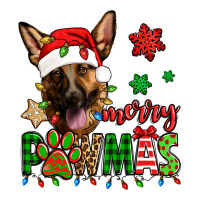 merry pawmas christmas german shepherd | Teevron