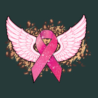 Cancer Ribbon Angel Wings Cancer Awareness Premium Sweatshirt | Teevron