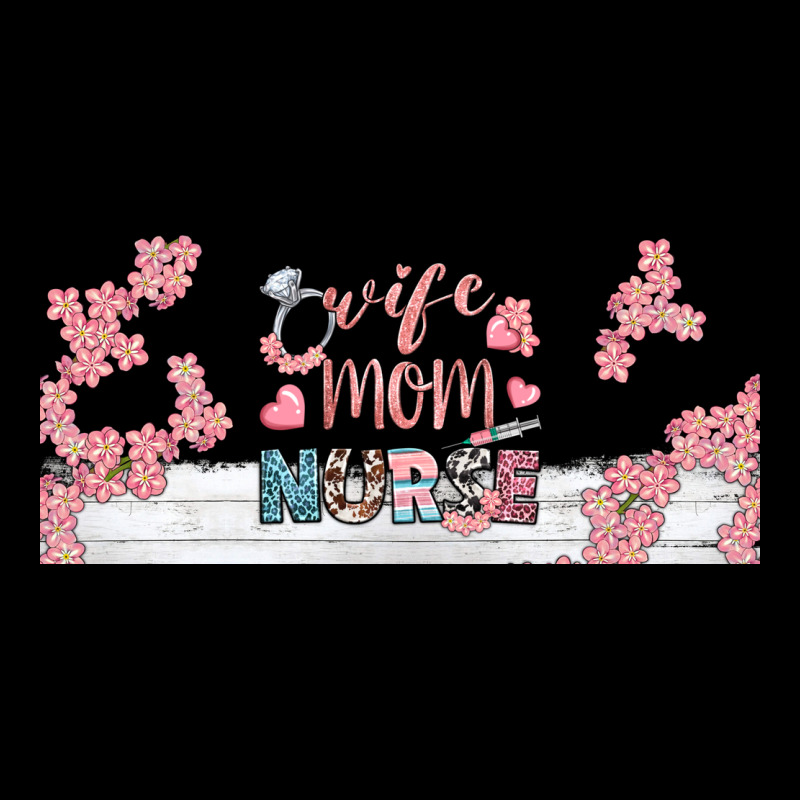 Wife Mom Nurse Libbey Glass Premium Tee by BundleAndBundleShop | Teevron