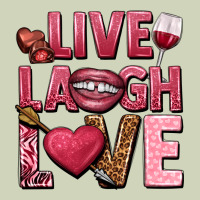 Live Laugh Love Valentine's Day Heavyweight Hoodie | Teevron