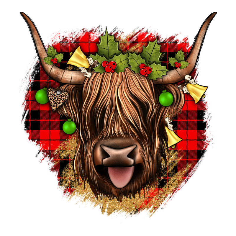 Highland Cow  Christmas Premium Tee by JahusDesignShop | Teevron