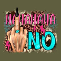 Hahahaha No Leopard Cowhide Vintage Tee | Teevron