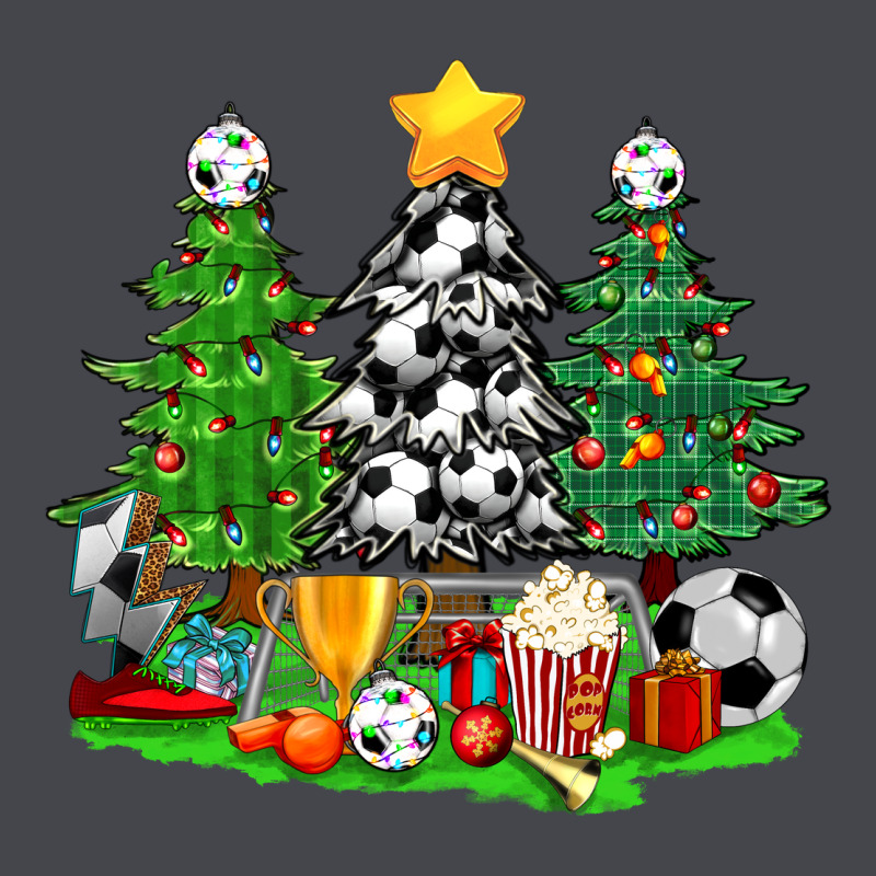 Christmas With Soccer Trees Long Sleeve Tee by BundleAndBundleShop | Teevron