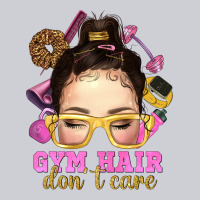 Messy Bun Gym Hair Don't Care Bbs Heavyweight Sweatshirt | Teevron