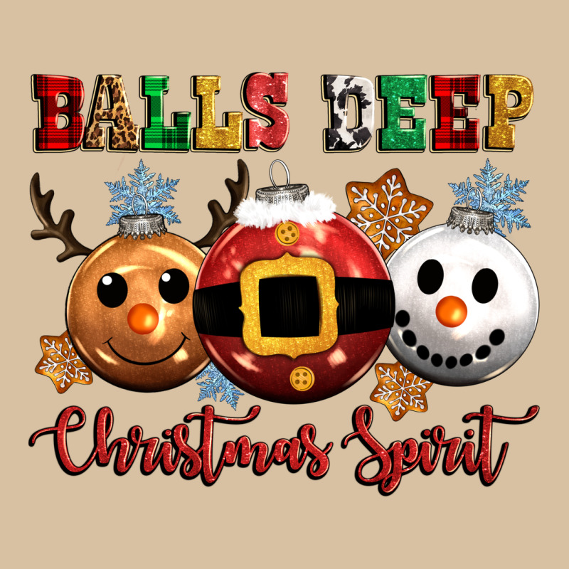 Balls Deep Christmas Spirit Heavyweight Hoodie by CowGirlArtShop | Teevron
