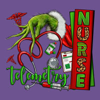 Grinch Hand Telemetry Nurse Vintage Tee | Teevron
