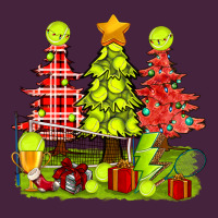 Christmas With Tennis Trees Long Sleeve Tee | Teevron