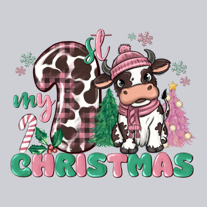 My First Christmas Cow Classic Tee by MaliasSmallBusiness | Teevron