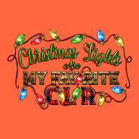 Christmas Lights Are My Favorite Color Premium Hoodie | Teevron