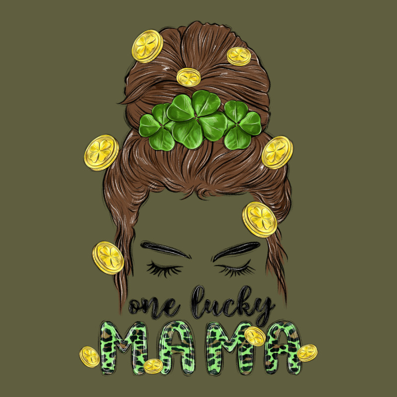 One Lucky Mama Vintage Tee by MaliasSmallBusiness | Teevron