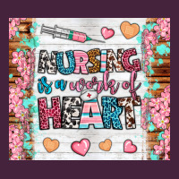 Nursing Is A Work Of Heart Tumbler Premium Tee | Teevron