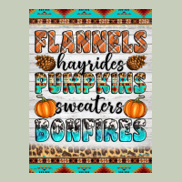 Flannels Hayrides Pumpkins Sweaters Bonfires Ladies Tee | Teevron