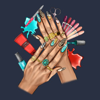Western Nail Art With Nail Material Bbs Heavyweight Sweatshirt | Teevron
