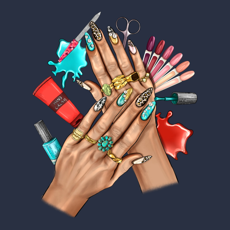 Western Nail Art With Nail Material Bbs Heavyweight Sweatshirt by BundleAndBundleShop | Teevron