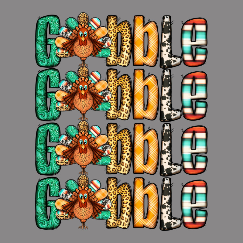 Gobble Till You Wobble Thanksgiving Turkey Vintage Tee by NancyCooperArtShop | Teevron