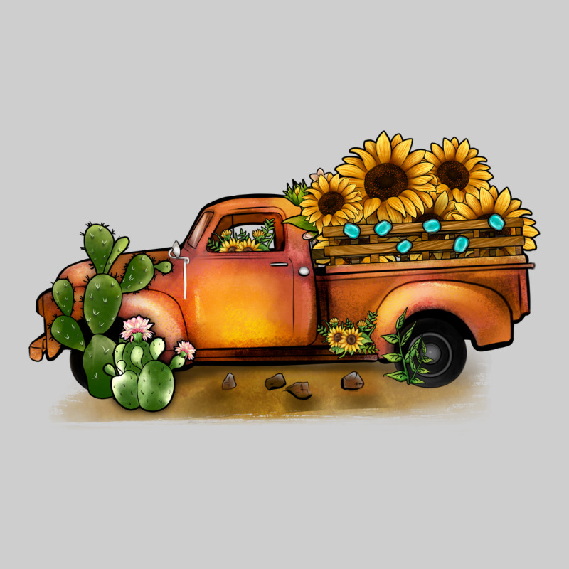 Sunflower Truck Premium Tee by JahusDesignShop | Teevron