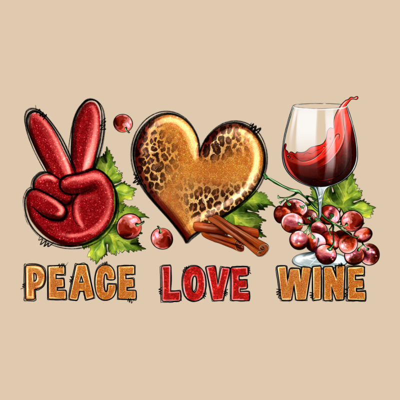 Peace Love Wine Heavyweight Sweatshirt by BundleAndBundleShop | Teevron