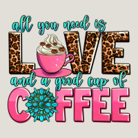 All You Need Is Love And A Good Cup Of Coffee Heavy Core Tee | Teevron