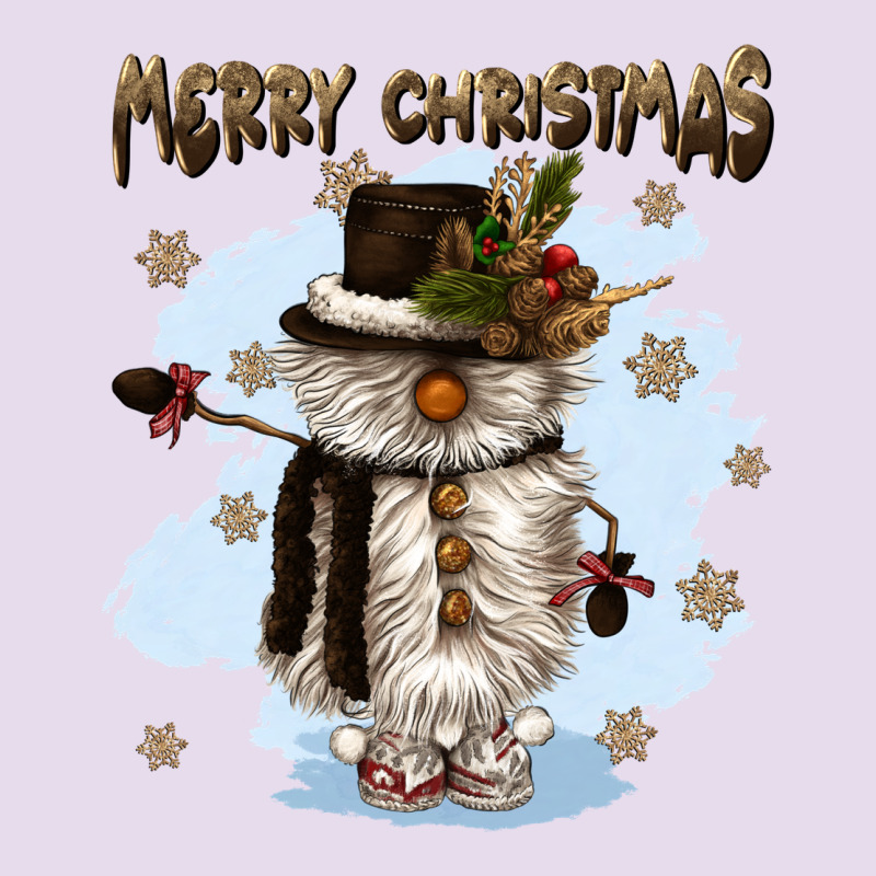 Merry Christmas Snowman Premium Hoodie by CowGirlArtShop | Teevron