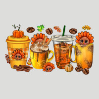 Thanksgiving Coffee Cups Zipper Hoodie | Teevron