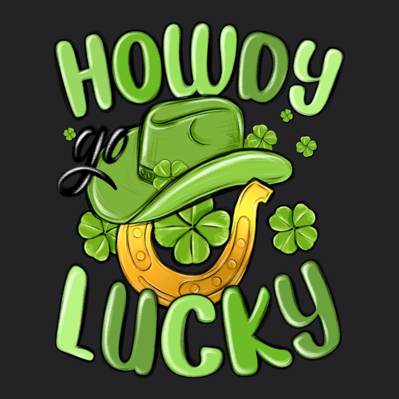 Howdy Go Lucky St Patrics Day Vintage Tee by MaliasSmallBusiness | Teevron