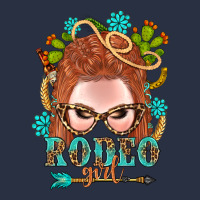 Western Rodeo Girl Braid Red Hair Heavyweight Sweatshirt | Teevron