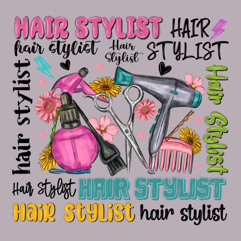 Hair Stylist Typography Vintage Tee by MaliasSmallBusiness | Teevron