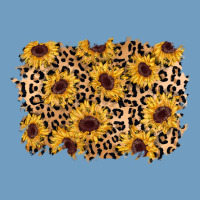 Sunflower Leopard Background Urban Heavy Tee | Teevron